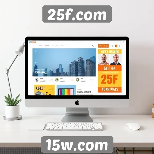 Experiência do usuário no site 25f.com