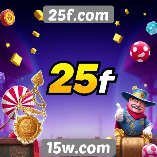 Variedade de jogos disponíveis no 25f.com